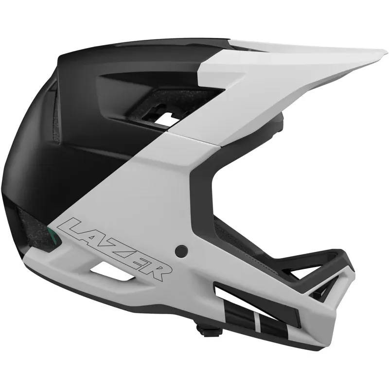 Lazer Cage KinetiCore Full Face Helmet in Black/White-1