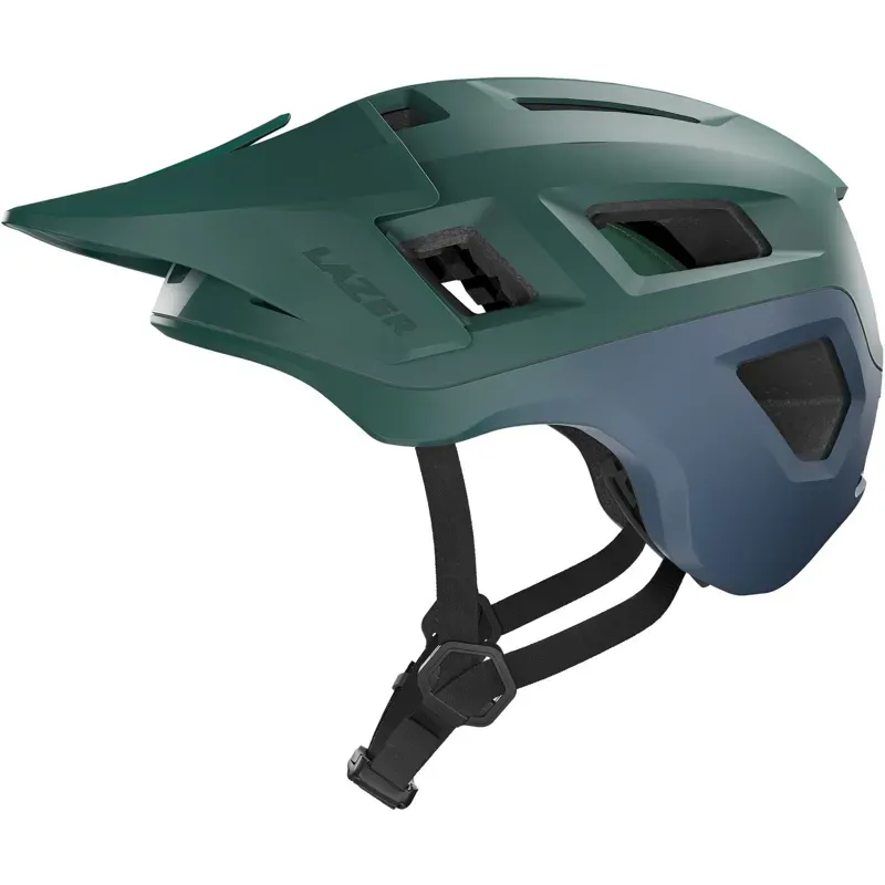 Lazer Coyote KinetiCore Helmet in Matt Green Blue-3