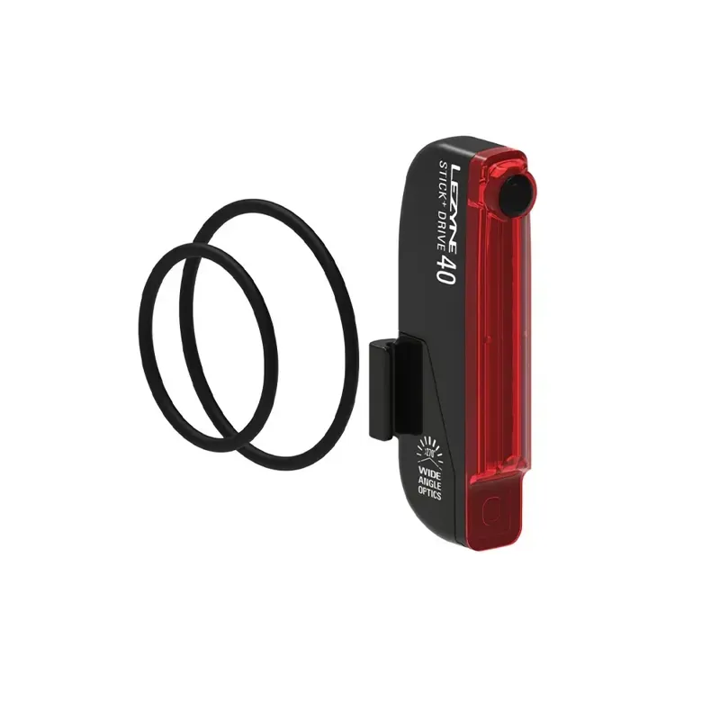 Lezyne Stick+ Drive Rear Light In Black