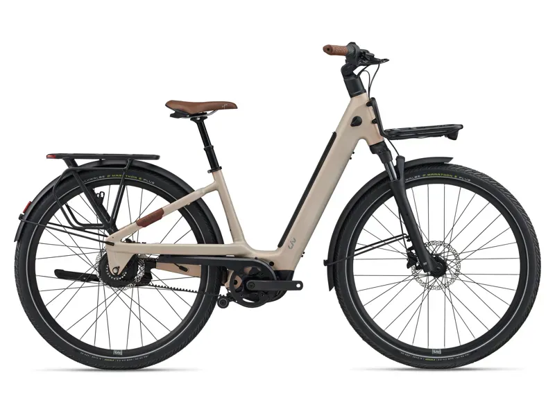 Liv Allure E+ 1 E-Hybrid Bike in Sunset Ivory