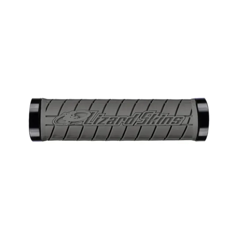 Lizard Skins Logo Lock-On Grips in Grey