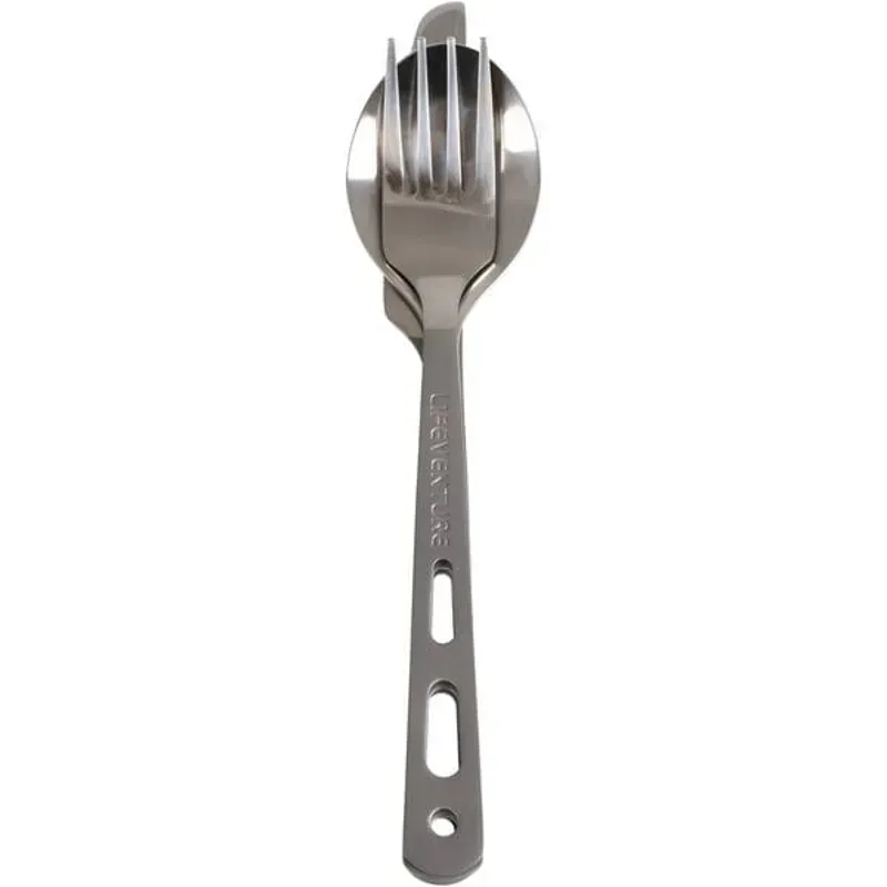Lifeventure COOKWEAR LV Titanium KFS Matt Silver/ Titanium one size-2
