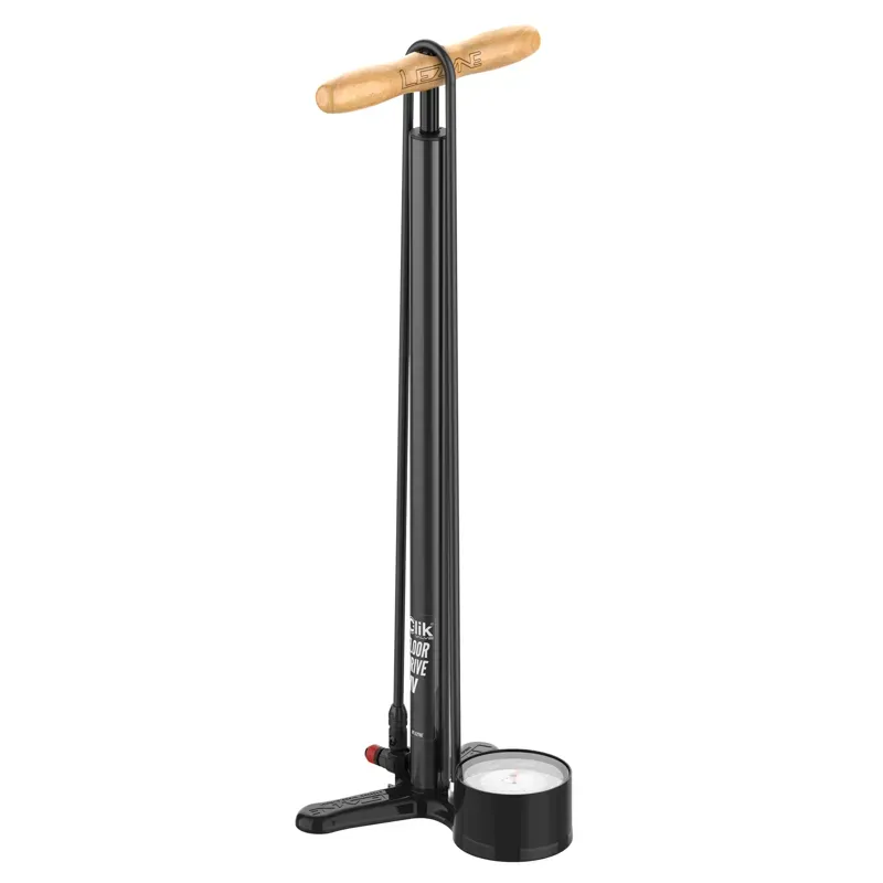 Lezyne Clik Floor Drive HV Pump in Black