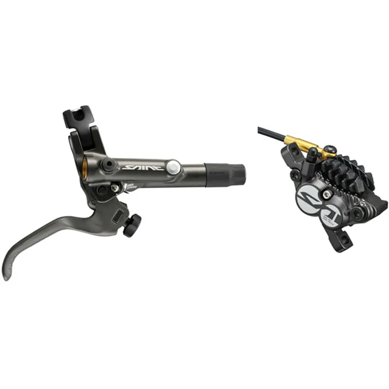 Shimano DIsc Brake Saint M820 KIT PM RR Black/ Gold rear left