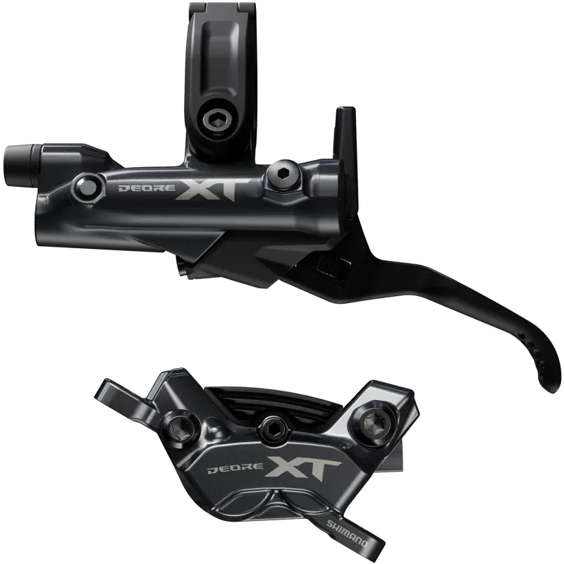 Shimano Brake XT M8220 4pot KIT PM RR Black rear left