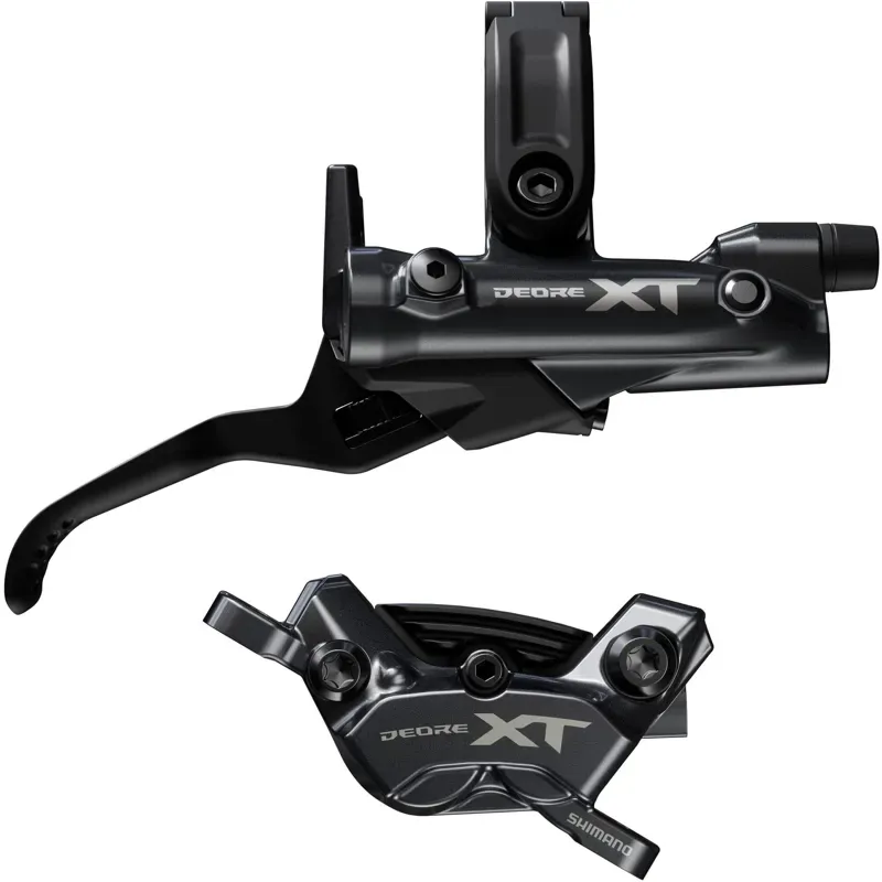 Shimano Brake XT M8220 4pot KIT PM FR Black front right