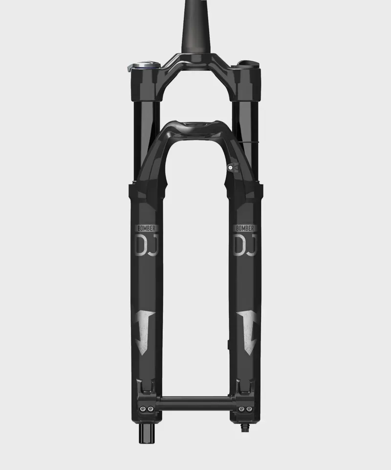 Marzocchi Bomber DJ GRIP Tapered Fork 26 / 100mm / 20TA / 37mm Black 26 / 100mm / 20ta x 110mm / 37mm rake