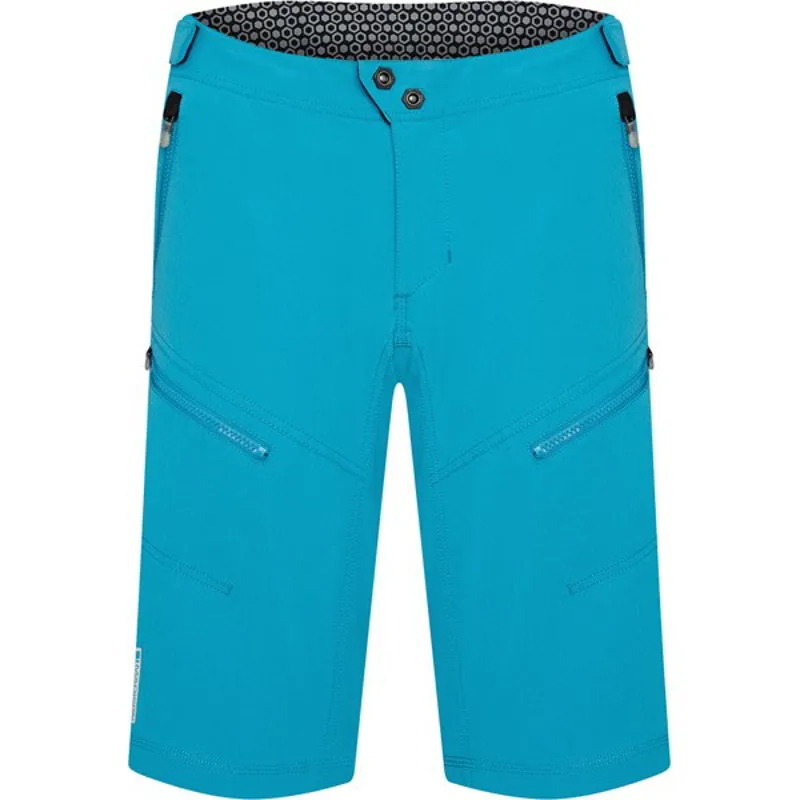 Madison Zena Womens Shorts in Blue 
