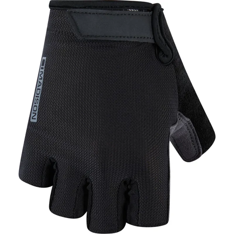 Madison DeLux GelCel Mens Gloves in Black 