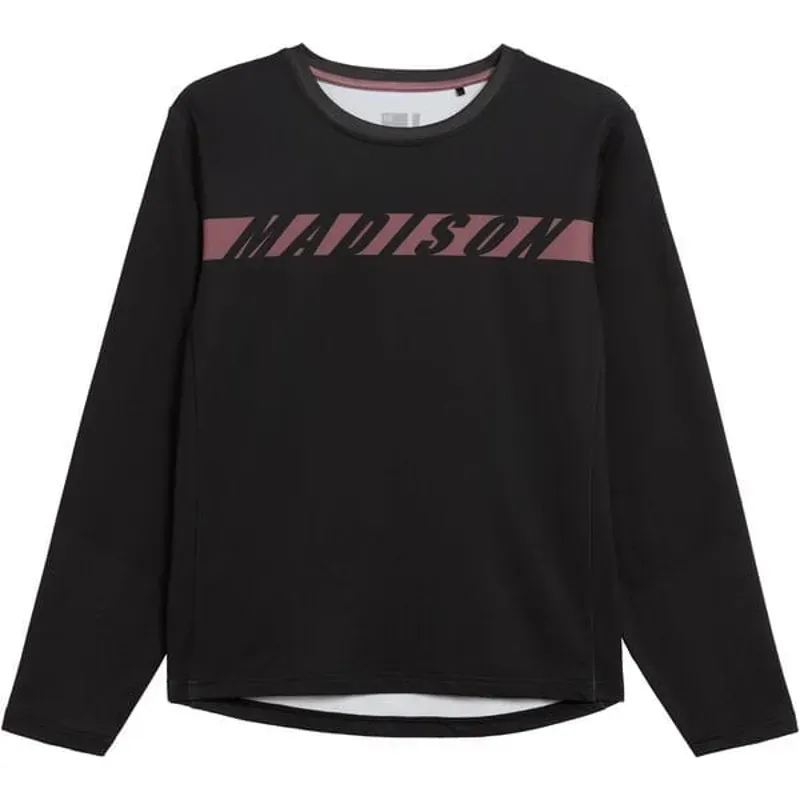 Madison Women's Zenith Thermal LS Jersey in Red