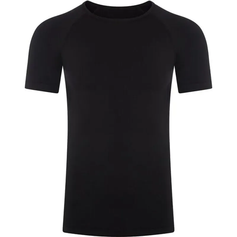 Madison Roam Isoler Mesh Short Sleeve Baselayer in Black 