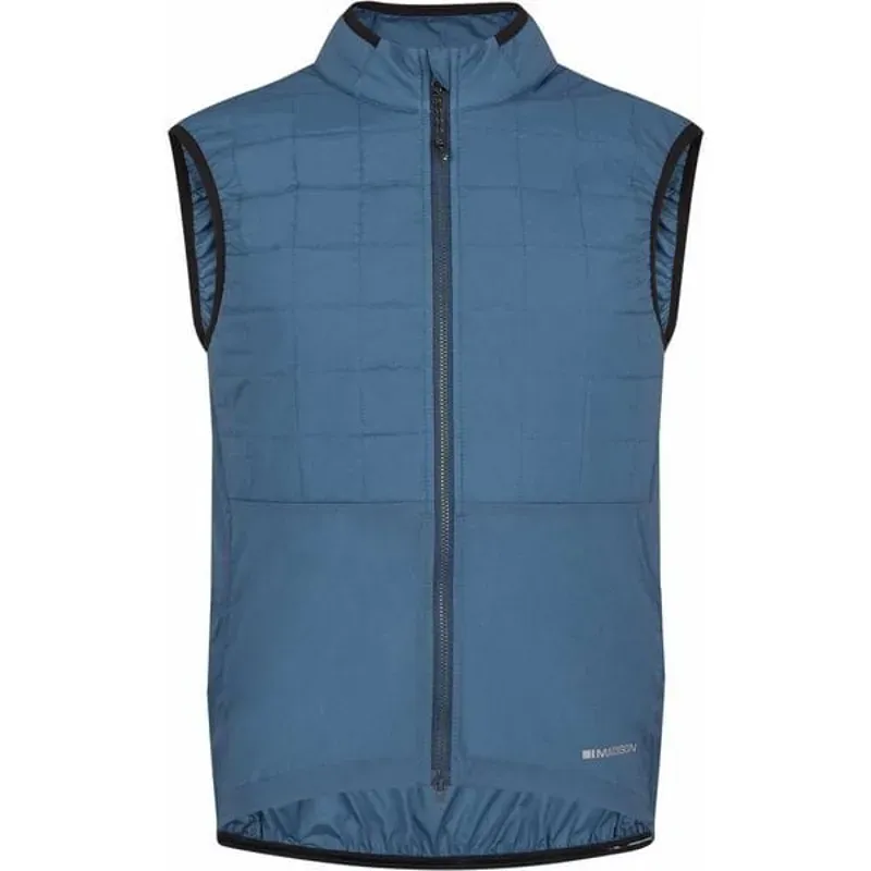 Madison Roam Men's Windproof Packable Primaloft Gilet lake blue