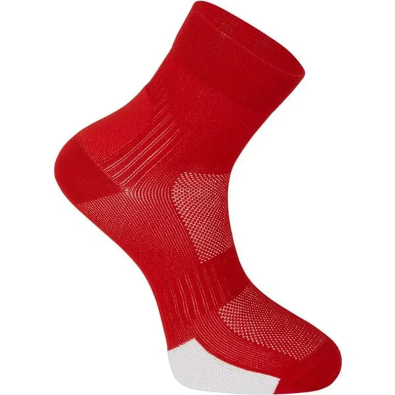Madison Flux Performance Sock true red