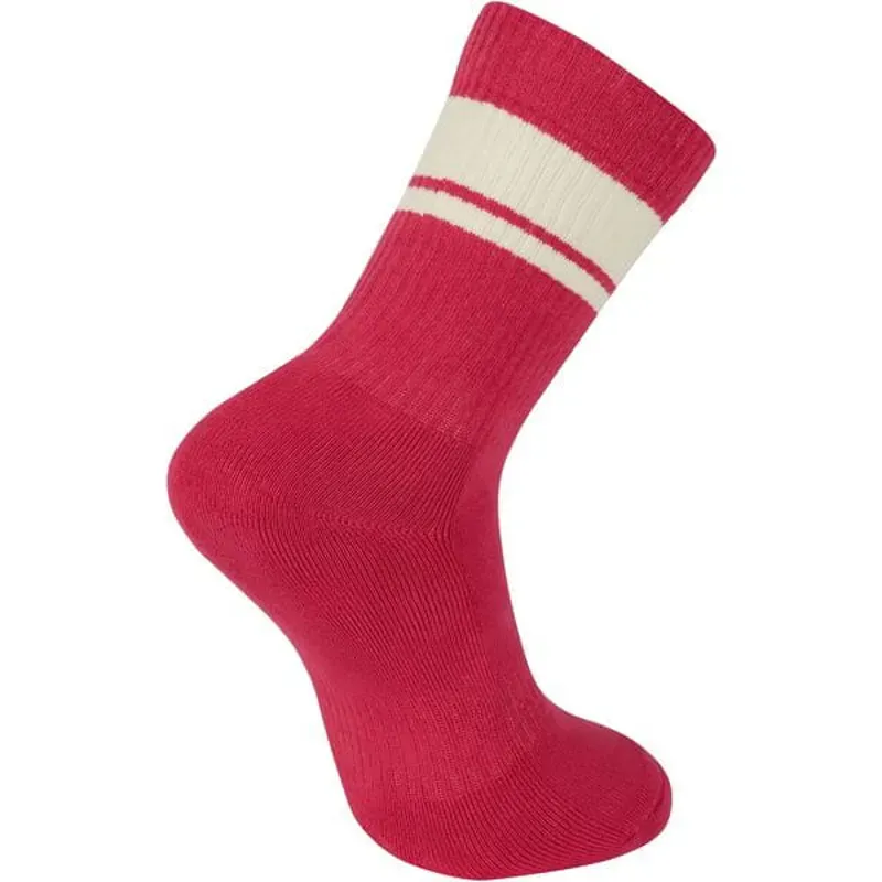 Madison Roam Isoler Crew Sock magenta pink -1
