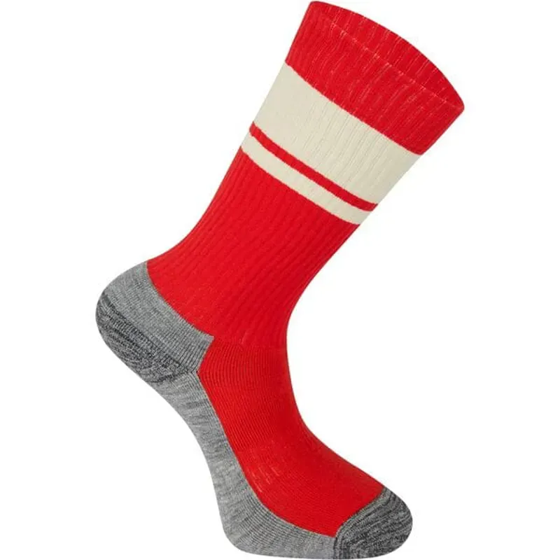 Madison DTE Trail Long Sock magma red