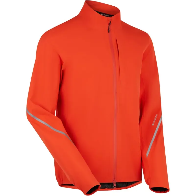 Madison Freewheel Men's Waterproof Jacket In Red-1