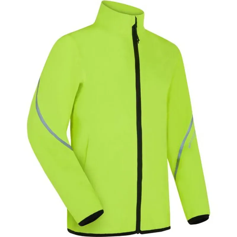 Madison  Freewheel Youth Waterproof Jacket hi-viz yellow -1
