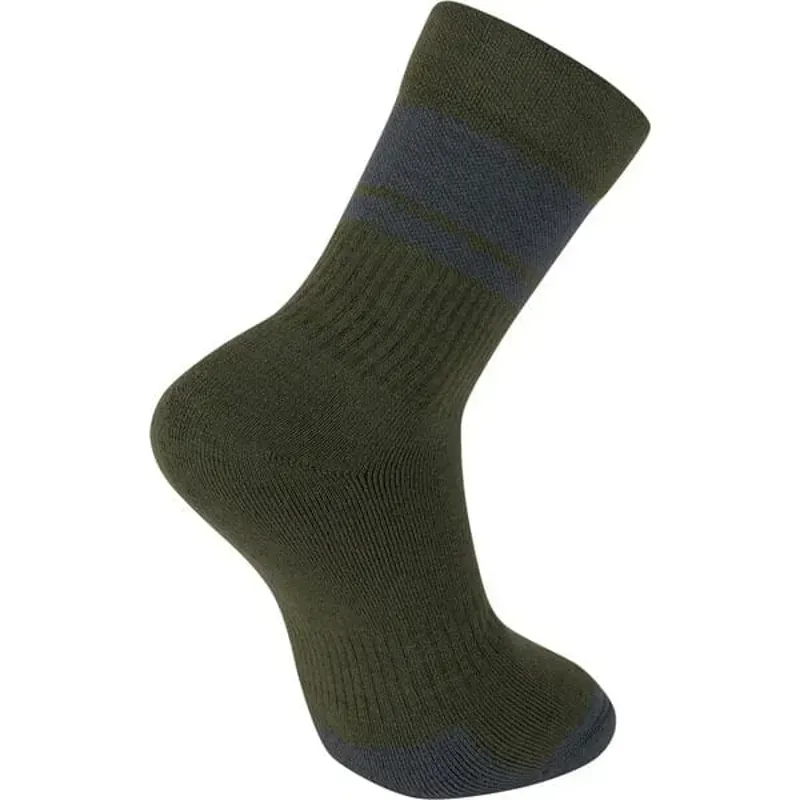 NI - Madison DTE Isoler Merino Winter Sock in Midnight Green-1