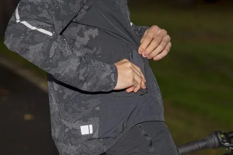 Madison Women's Roam 2-Layer Waterproof Jacket in Stellar Tech Black-3