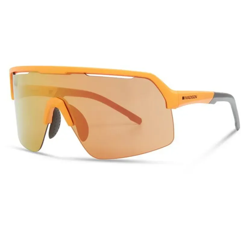 Madison Crypto Air Sunglasses - 3 pack - mango orange  fire mirror amber  clear lens