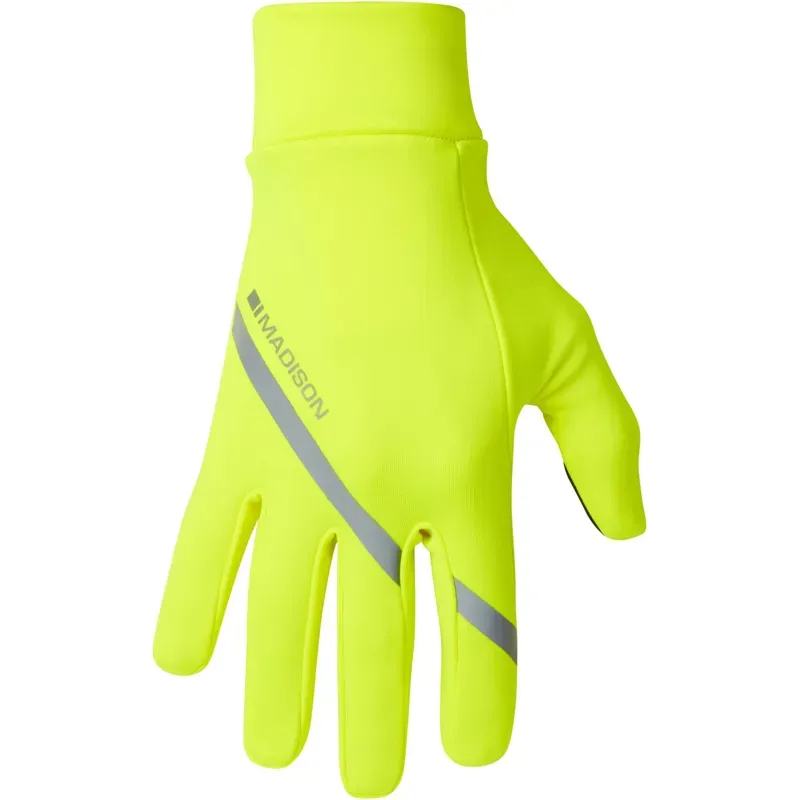 Madison Gloves Fwheel Therm Pocket Hi-Viz Yellow