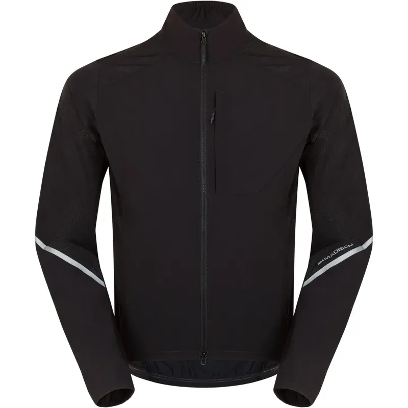 Madison Freewheel Stellar Tech Windproof Packable Jacket - men's - black -