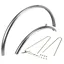 Dia-Compe ENE F-1 Fenders Silver 700c