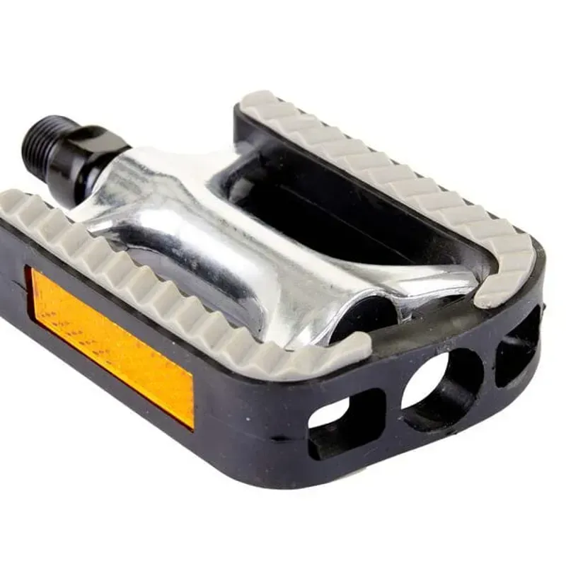 M Part Alloy/Resin Commute Pedals in Black/Silver-2