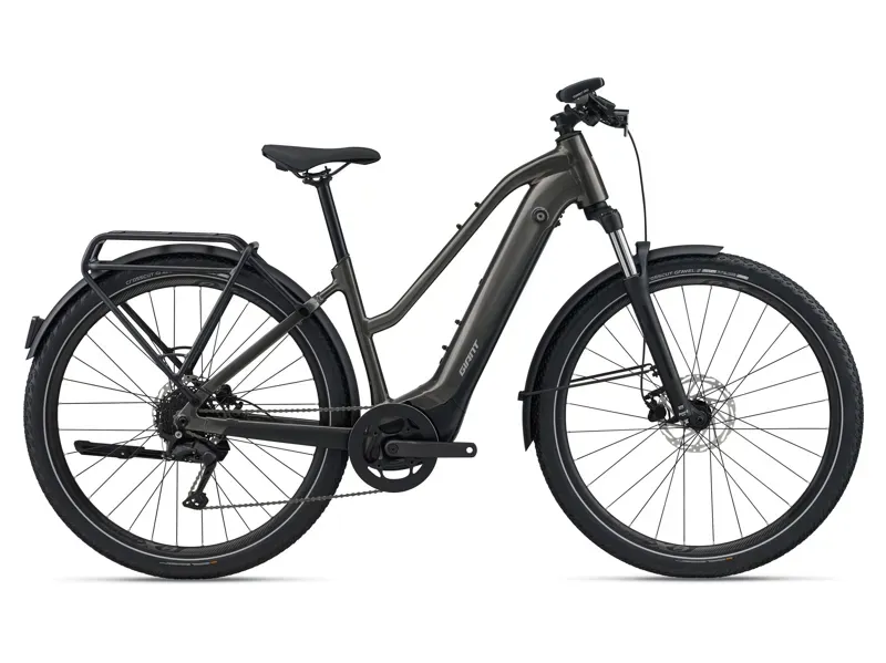 Giant Explore E+ 4 Stagger 25km/h eHybrid Bike in Stealth Chrome