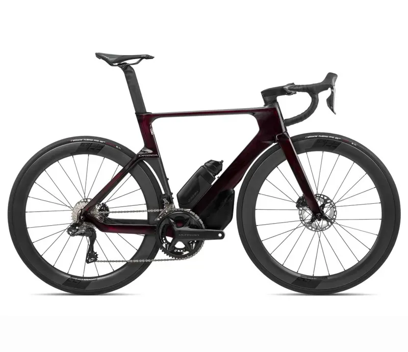 Orbea Orca Aero M31eLtd Pwr Road Bike in Wine Red 