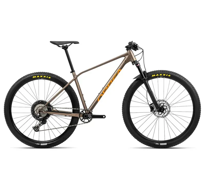Orbea Alma H30 Hardtail Mountain Bike in Taupe Brown/Mango