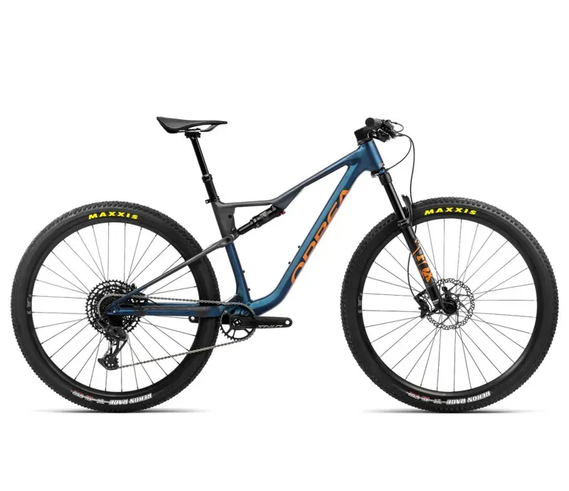 Orbea Oiz H20 Mountain Bike In Moondust Blue/Leo Orange