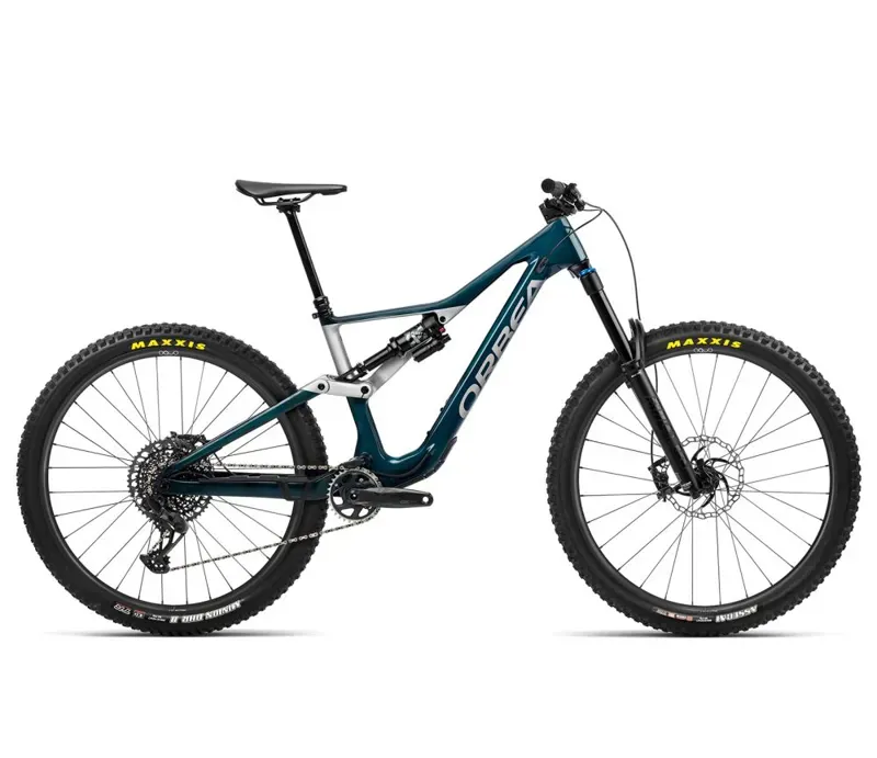 Orbea Rallon M10 Mountain Bike In Jade Green Carbon/Stone Silver