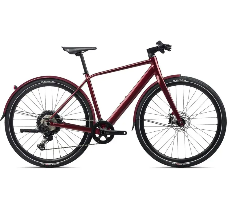Orbea Vibe H10 Mud In Metallic Dark Red