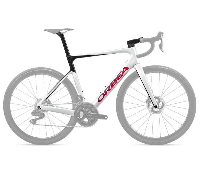 Orbea Orca Omx Road Bike Frameset in White Chic