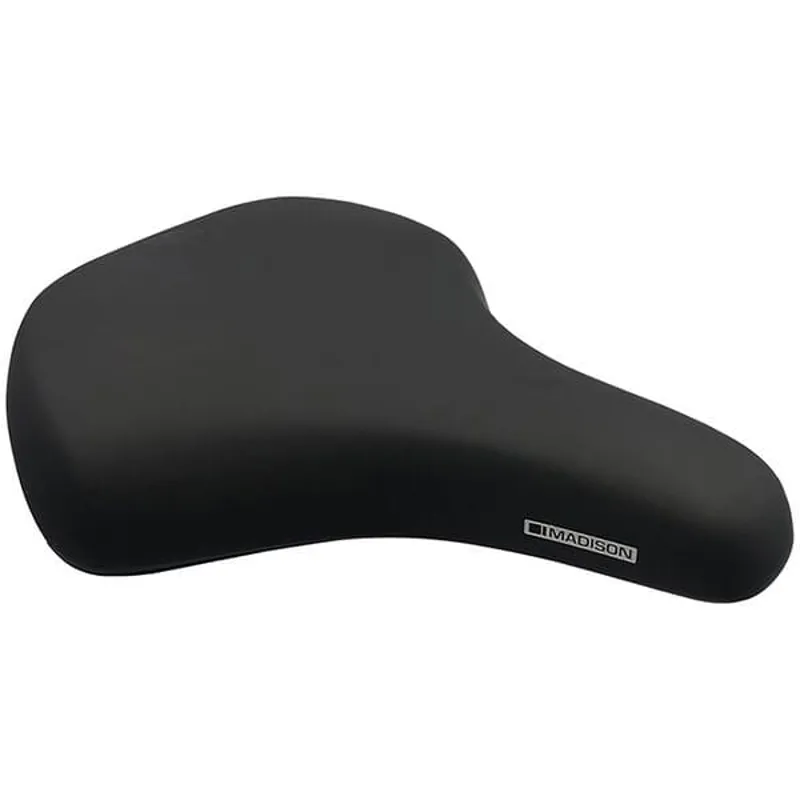 Madison Freewheel U400 Gelcel 224 mm x 259 mm Saddle in Black