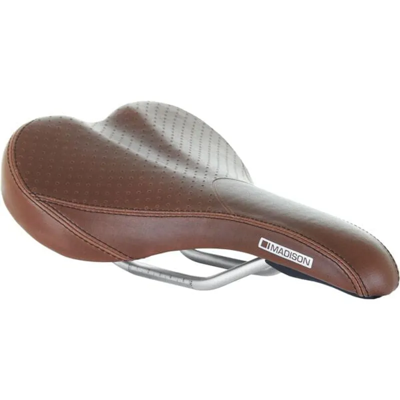 Madison Flux Classic Short Saddle in Brown
