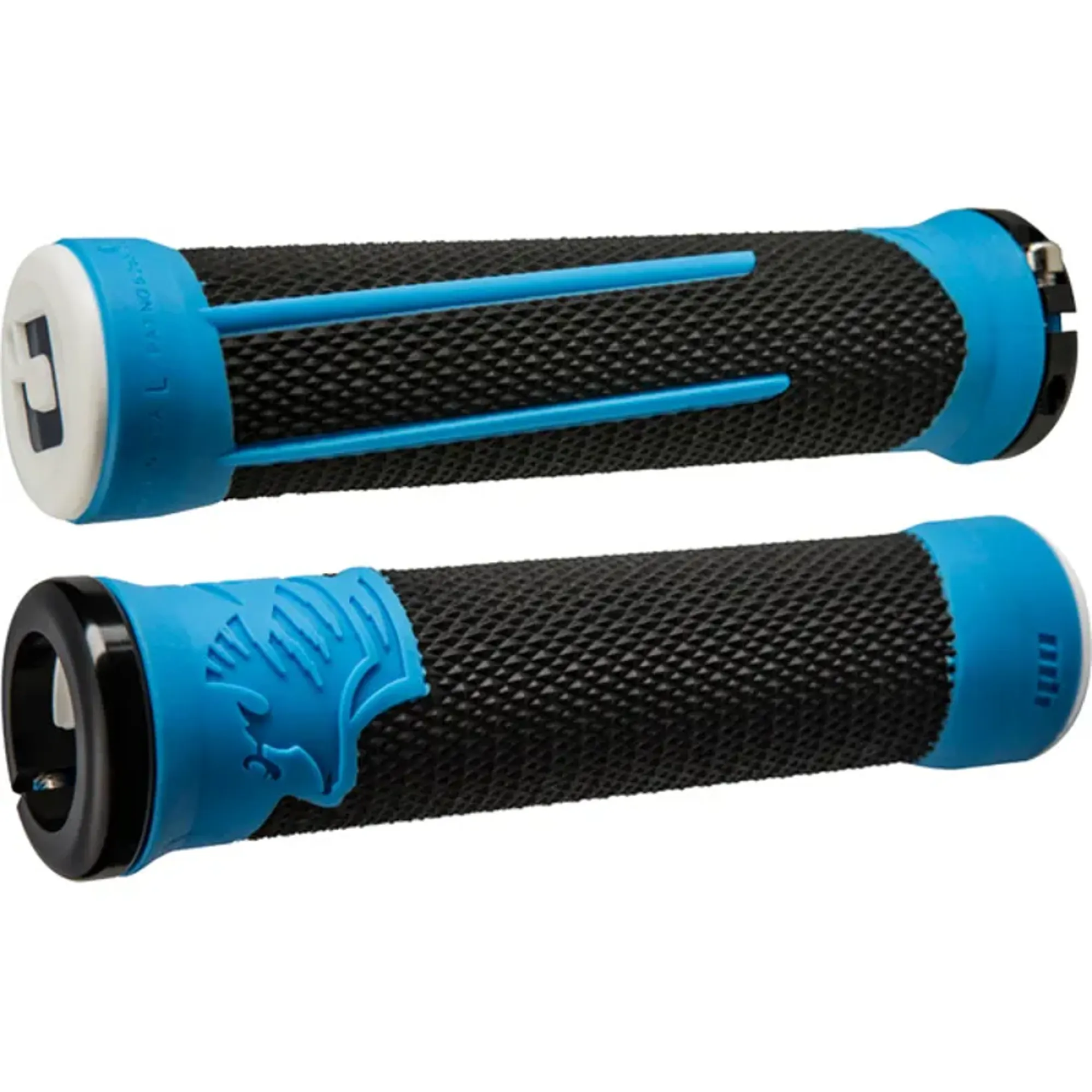 Odi AG2 Mountain Bike Lock On Grips in Blue - Main Image