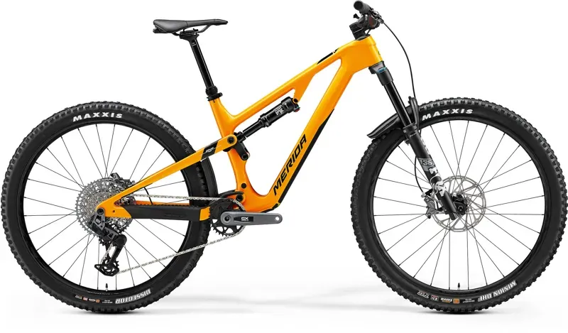 Merida One-Forty 8000 Mountain Bike In Orange