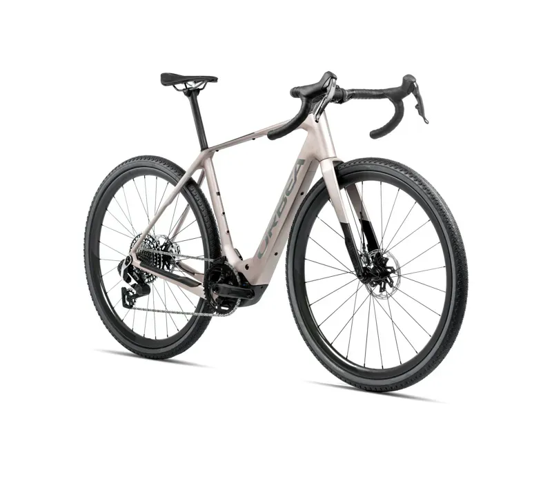 Orbea Denna M30 E-Road Bike In Nickel Matt /Carbon Raw Gloss-1