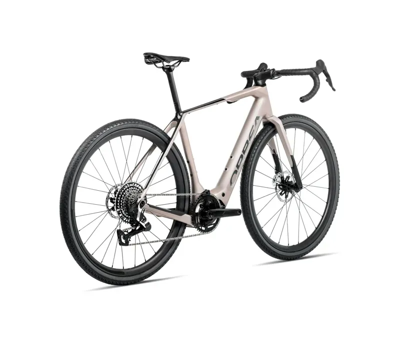 Orbea Denna M30 E-Road Bike In Nickel Matt /Carbon Raw Gloss-2