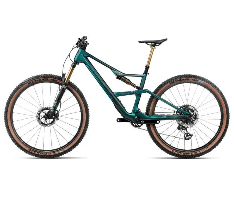 Orbea Occam SL M-LTD Mountain Bike In Escape Green/Carbon View Gloss-1