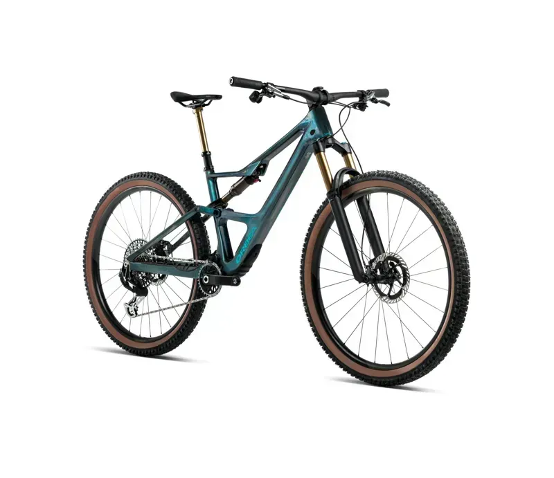 Orbea Occam SL M-LTD Mountain Bike In Escape Green/Carbon View Gloss-2