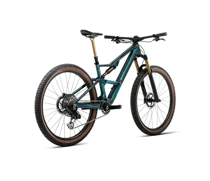 Orbea Occam SL M-LTD Mountain Bike In Escape Green/Carbon View Gloss-3