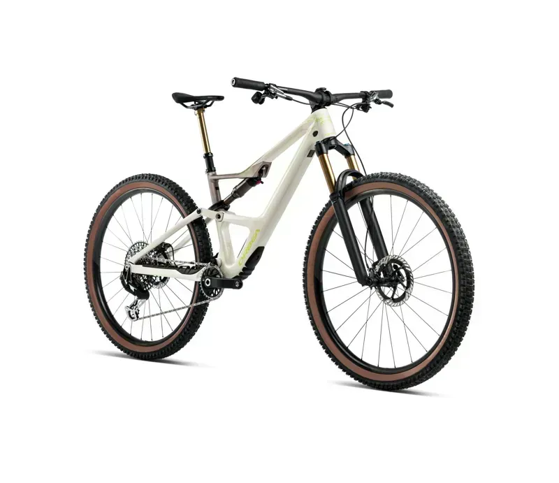 Orbea Occam SL M10 Mountain Bike In Ivory White/Nickel Gloss-2