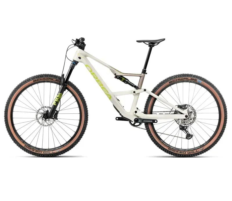 Orbea Occam SL M30 Mountain Bike In Ivory White/Nickel Gloss-1