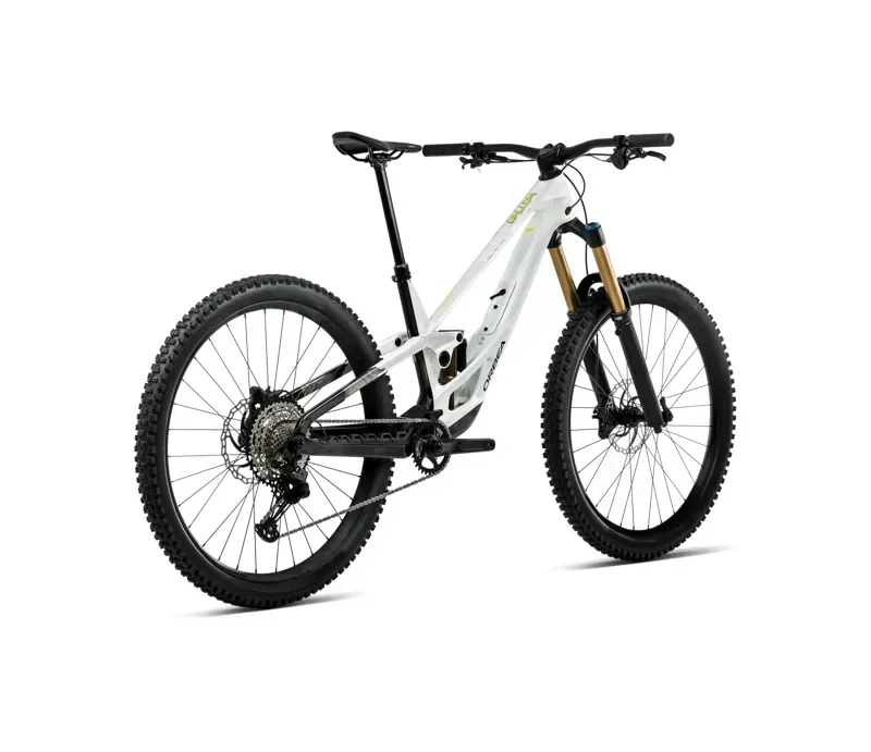 Orbea Rallon E-LTD Mountain Bike in White Chic/Diamond Black Gloss-2