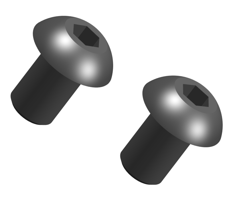 Orbea Denna Top Tube Bolt Kit in Silver-1