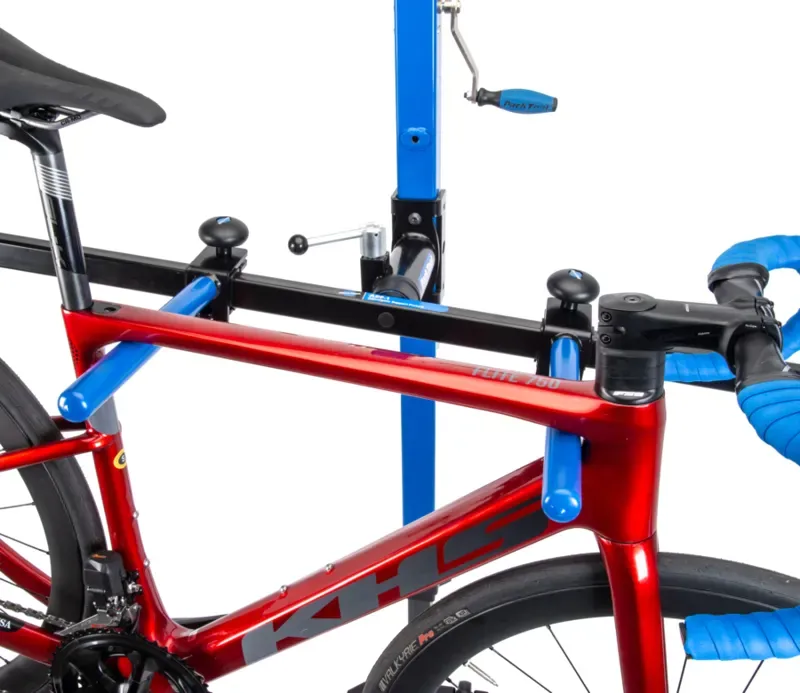 Park Tool ASF-1 Repair Stand Adjustable Support Fixture in Black/Blue-13