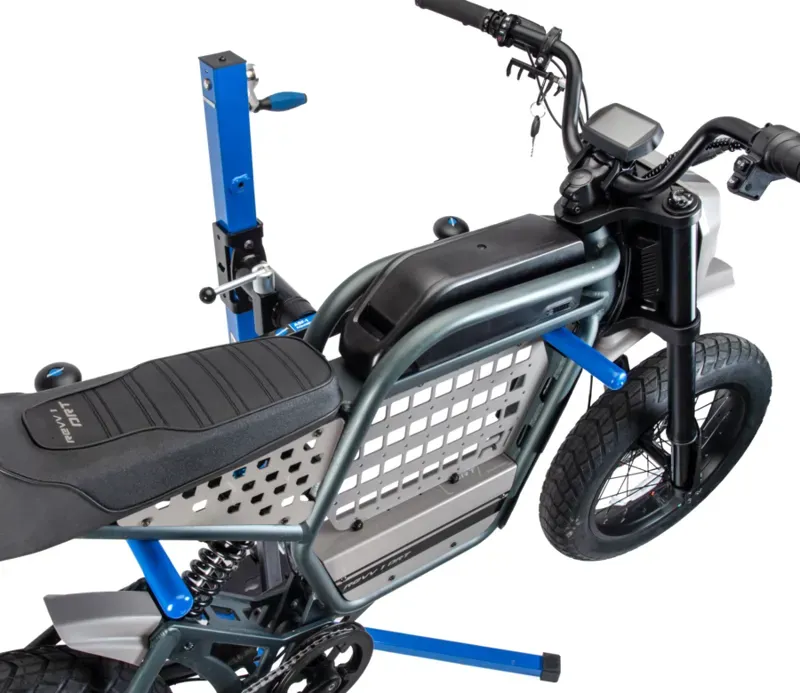 Park Tool ASF-1 Repair Stand Adjustable Support Fixture in Black/Blue-8